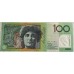 AUSTRALIA 2014 . ONE HUNDRED 100 DOLLARS BANKNOTE . STEVENS/PARKINSON . LAST PREFIX JK